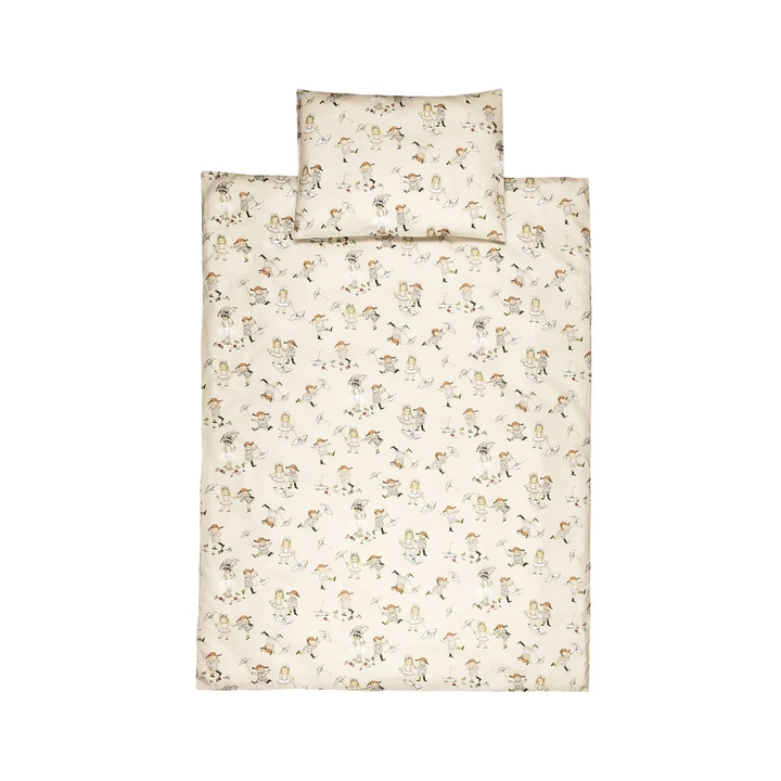 Bettwäsche Pippi Langstrumpf Beige - Kinderbett