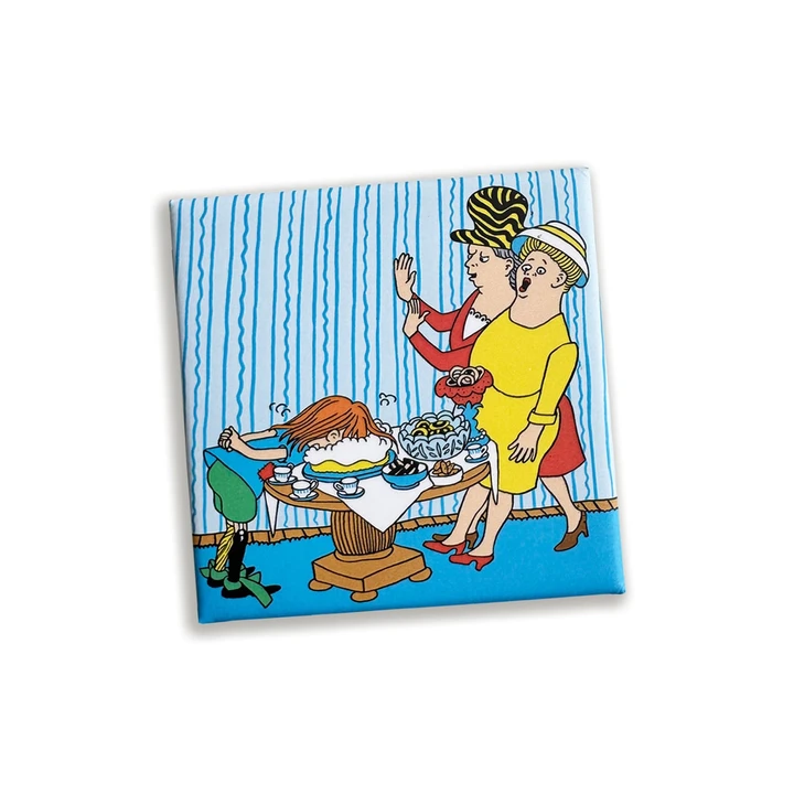 Magnet Pippi Langstrumpf – Kaffeekränzchen
