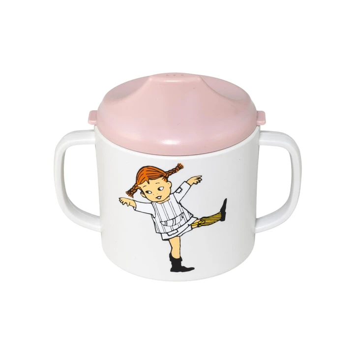 Spout cup Pippi Longstocking - Pink