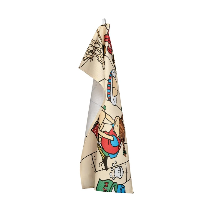 Küchenhandtuch Pippi Langstrumpf Backen – 50 x 70 cm