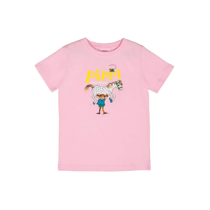 T-shirt Pippi Longstocking - Pink