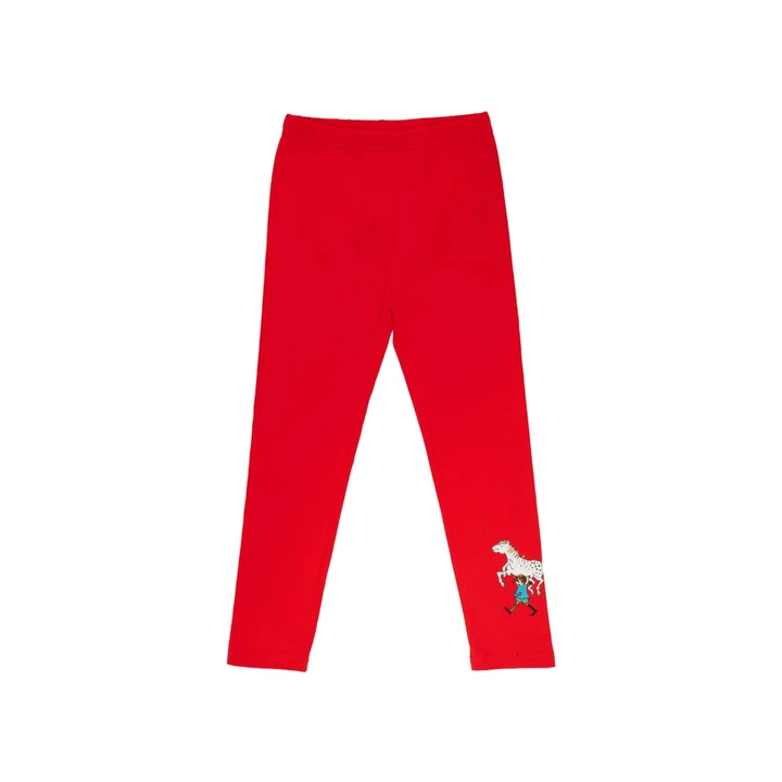Leggings Pippi Longstocking - Red