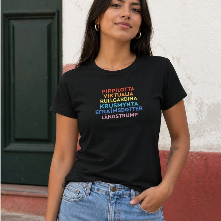 T-Shirt Pippilotta Schwedisch – Erwachsene