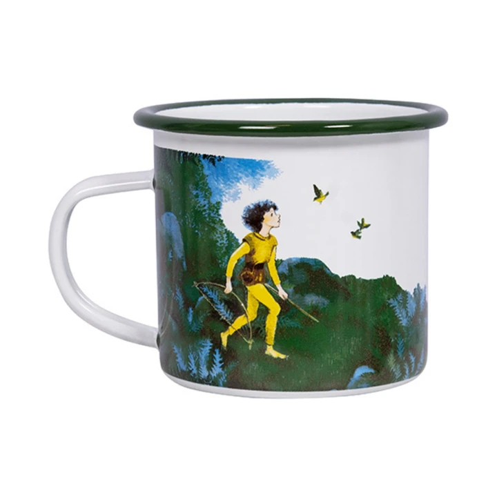 Emaille-Becher Ronja Räubertochter – 350 ml