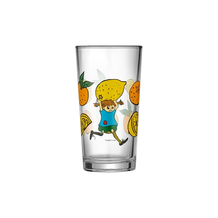 Drinking glass Pippi Longstocking Lemonade - 2,5 dl