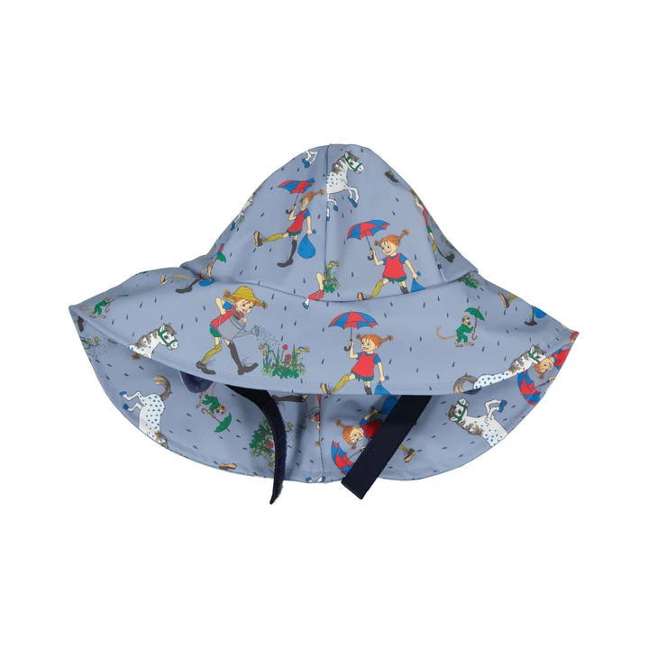 Regenhut Pippi Langstrumpf – Jeansblau
