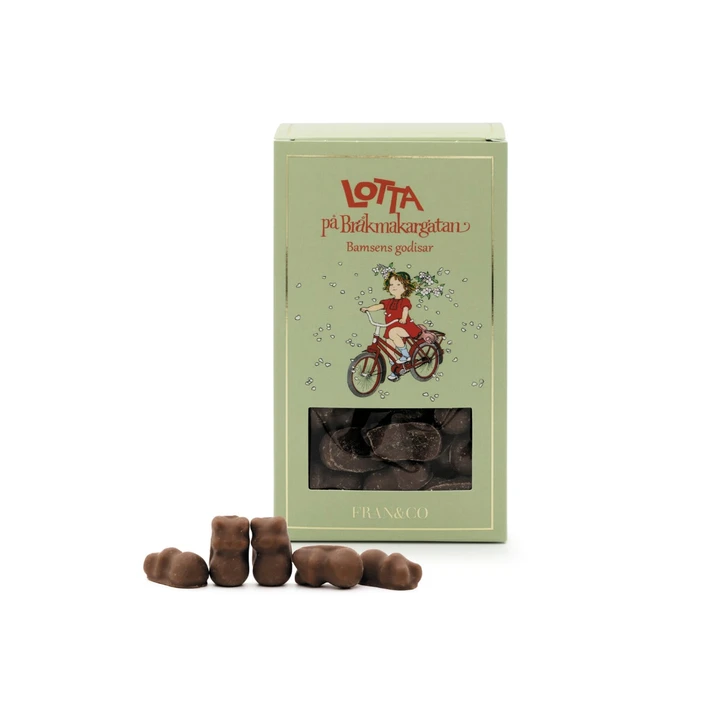 Lotta on Troublemaker Street Chocolate-Coated Raspberry Flavoured Jelly