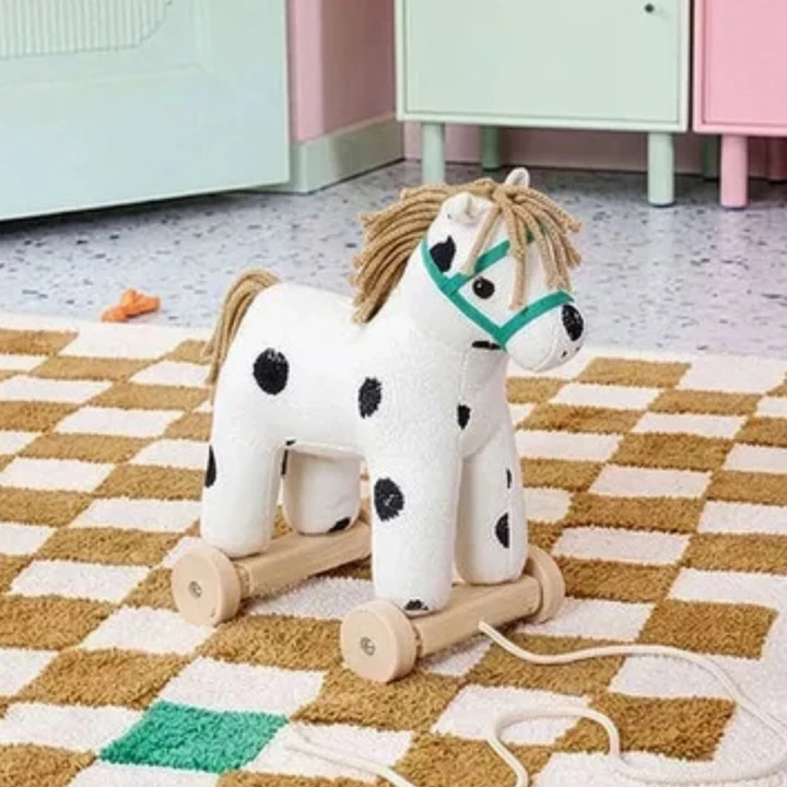 Pull Along toy Pippi Longstocking Little Old Man