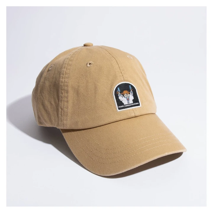 Cap Pippi Langstrumpf Beige – Erwachsene