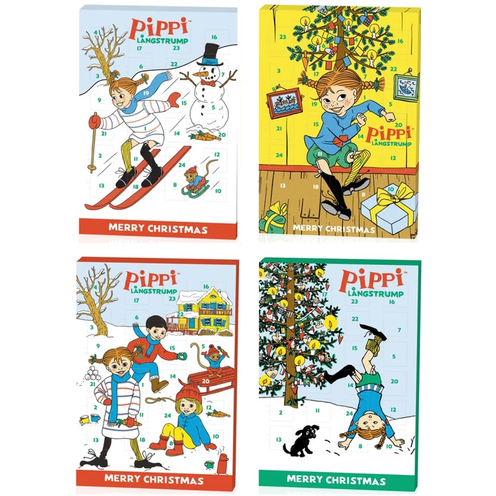 Chocolate calendar Pippi Longstocking