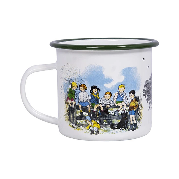 Emaille-Becher Wir Kinder aus Bullerbü – 350 ml
