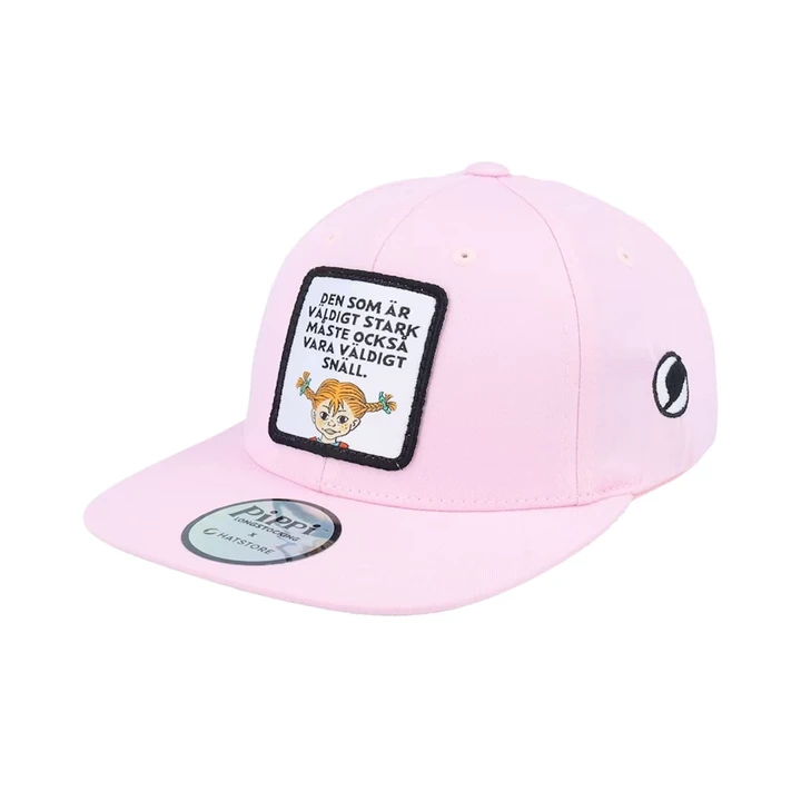 Snapback Kinderkappe Pippi Langstrumpf – Rosa