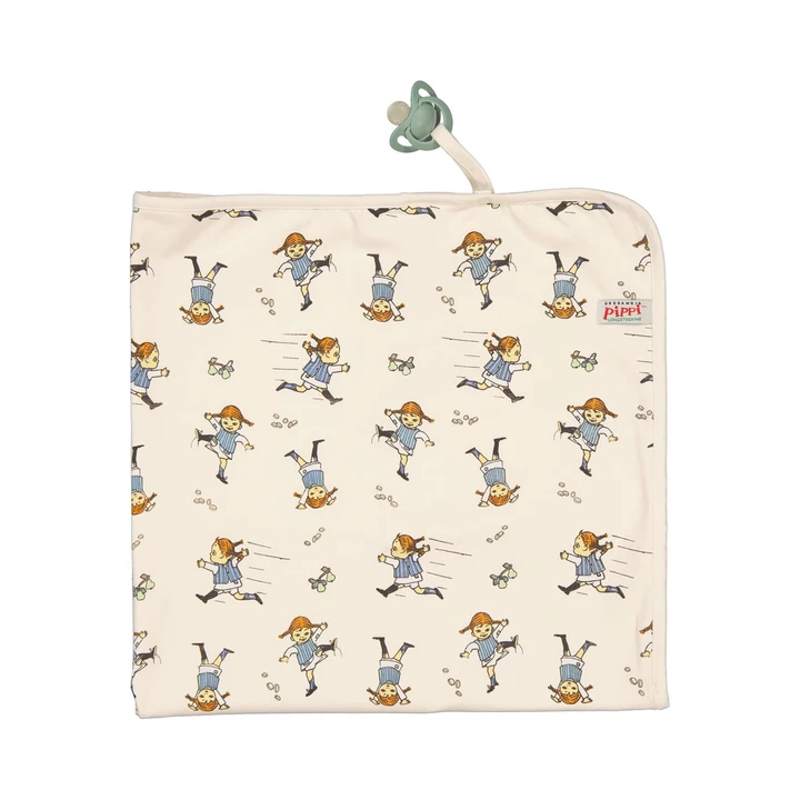 Babydecke Pippi Langstrumpf – Beige