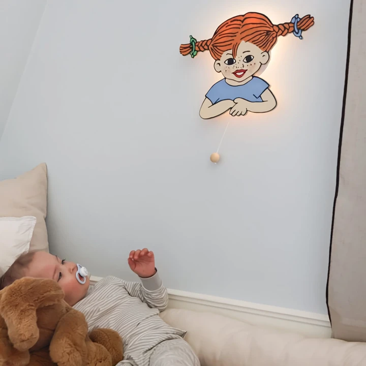 Wall lamp Pippi Longstocking