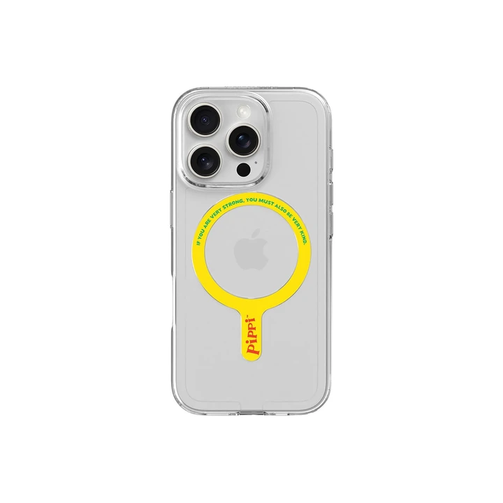 Transparente Handyhülle & MagSafe Pippi Langstrumpf – Strong & Kind