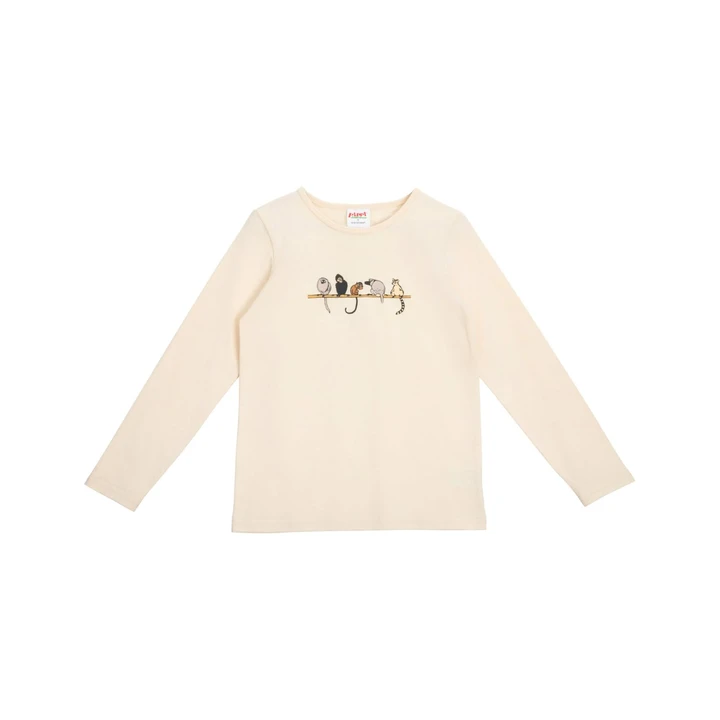 Shirt Pippi Langstrumpf Weiß – Strongest girl