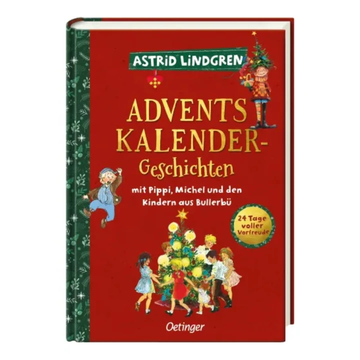 Adventskalender-Geschichten mit Pippi, Michel und den Kindern aus Bullerbü