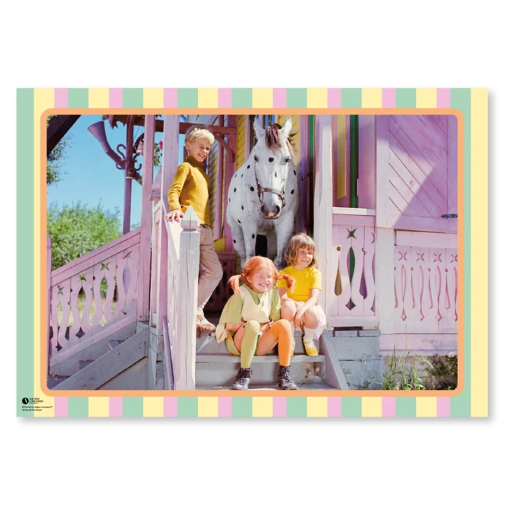 Platzsets Pippi Langstrumpf 8 st