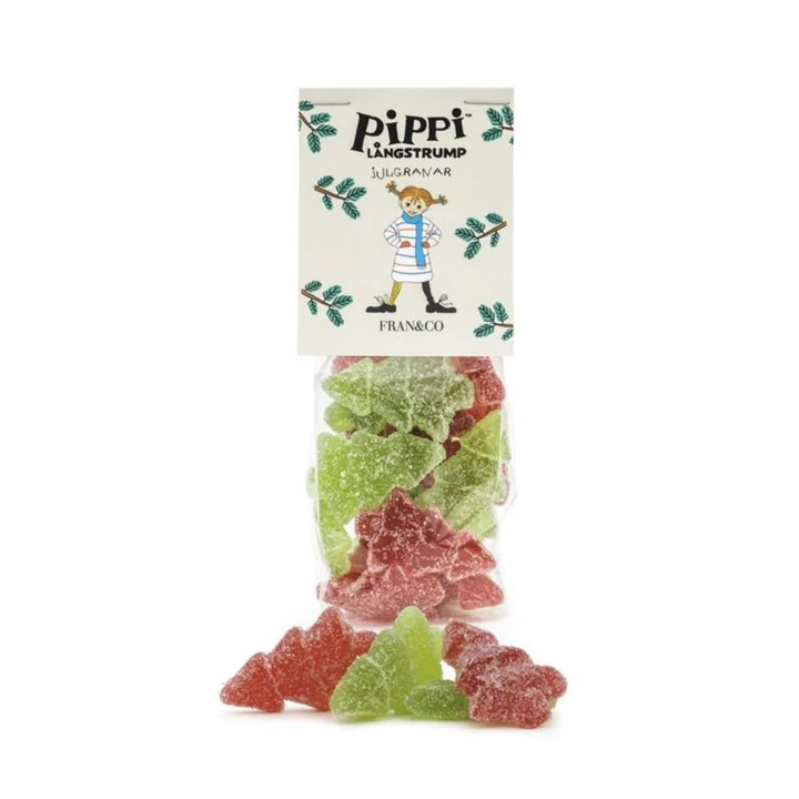 Pippis Julgranar med fruktsmak