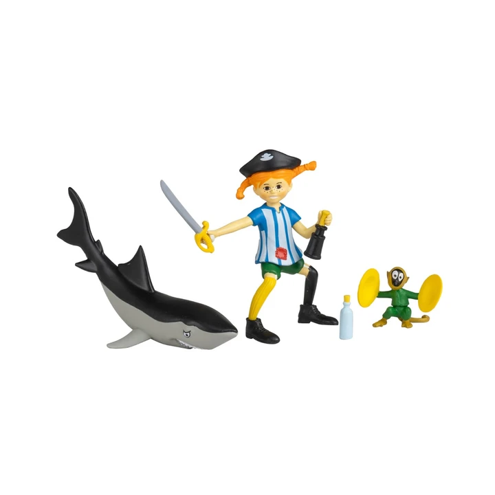 Figure set Pippi Pirate