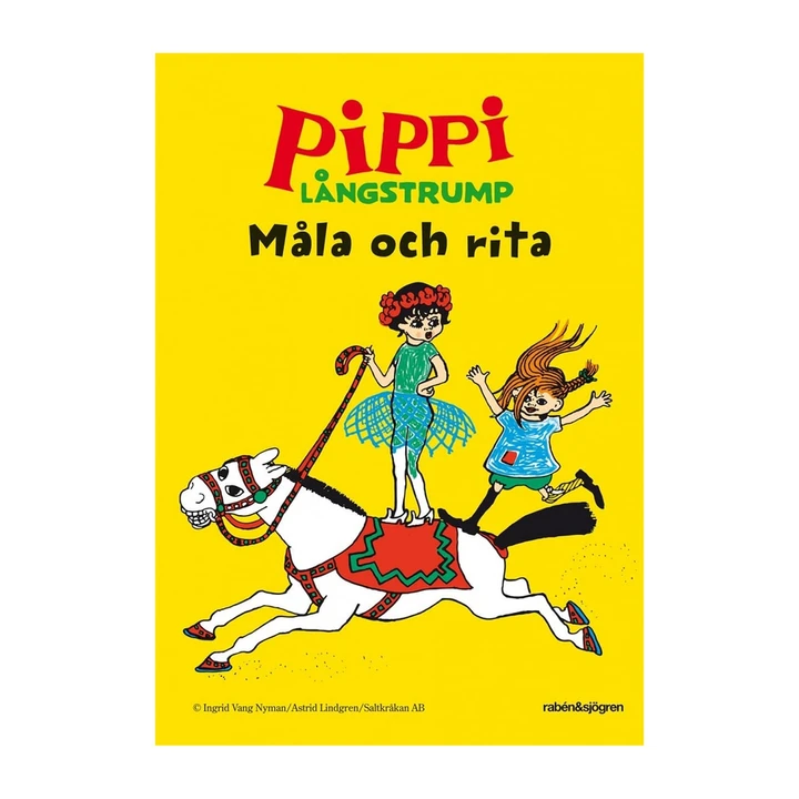 Colouring Book Pippi Painting and Drawing