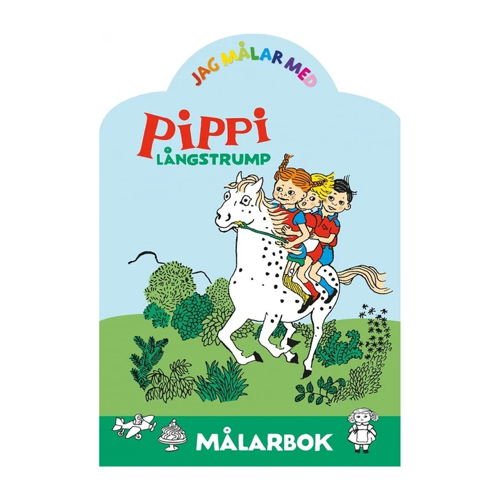 Colouring Book Pippi Longstocking