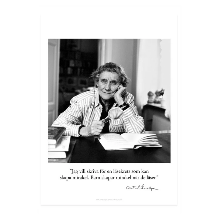 Poster Astrid Lindgren - Mirakel