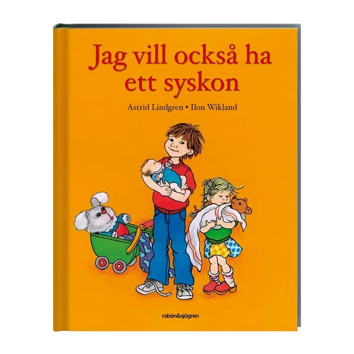 Book I also want a sibling (in Swedish)