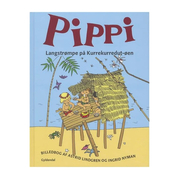 Pippi på Kurrekurredut-øen - Dänisch