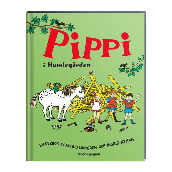 Picture book Pippi in Humlegården (Swedish)