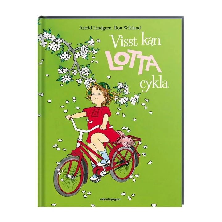 Buch Klar, Lotta kann Radfahren (Schwedisch)