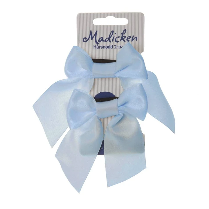 Rosettband Madicken Ljusblå 2-pack