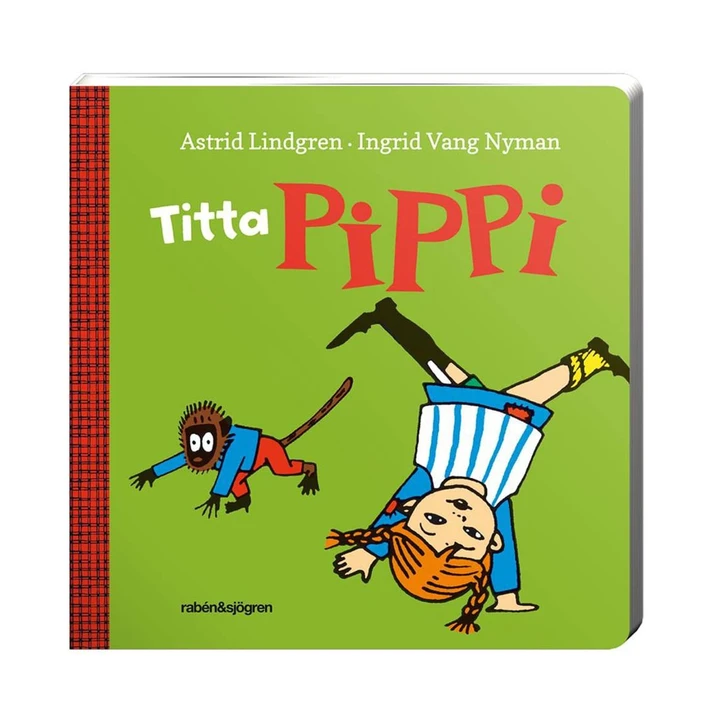 Titta Pippi! Board book (in Swedish)