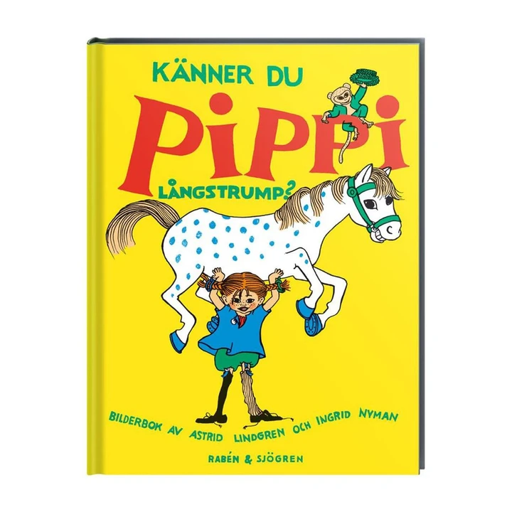 Picture book Do you know Pippi Longstocking?