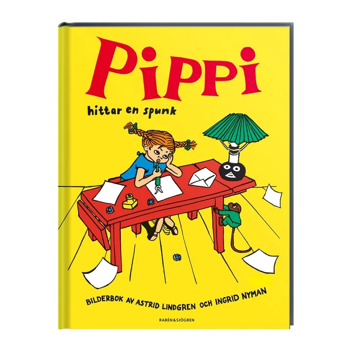Picture book Pippi finds a Snirkle (in Swedish)
