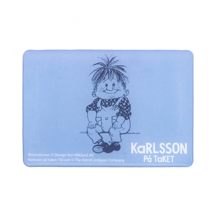 Magnet Karlsson on the roof