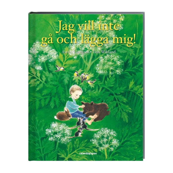 Book I don’t want to go to bed (in Swedish)