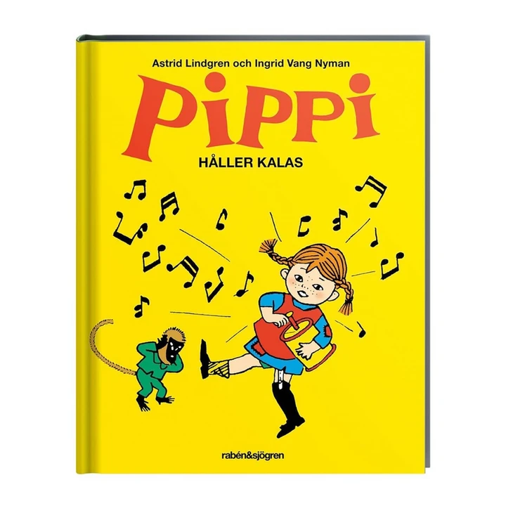 Picture book Pippi holds a party (in Swedish)