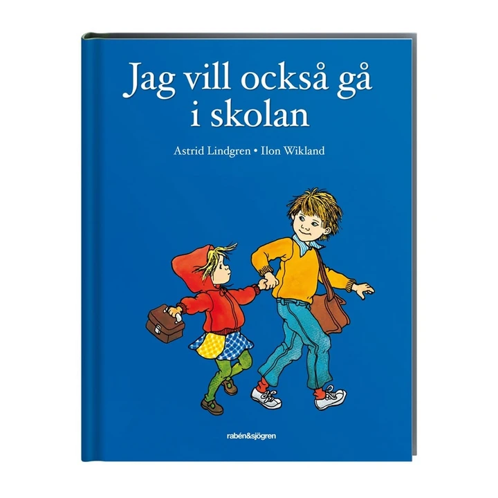 Book I also want to go to school (in Swedish)