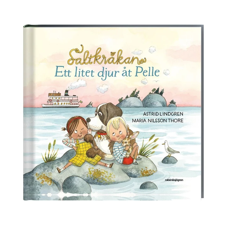 Picture book Sea Crow Island A pet for Pelle