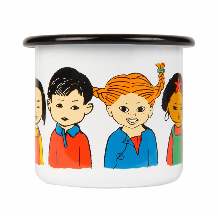 Emaljmugg Pippi of Today 2,5 dl