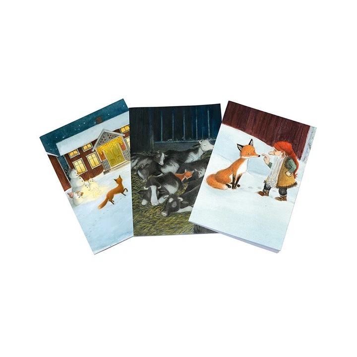 3 Schreibhefte DIN A5, „Tomte und der Fuchs“