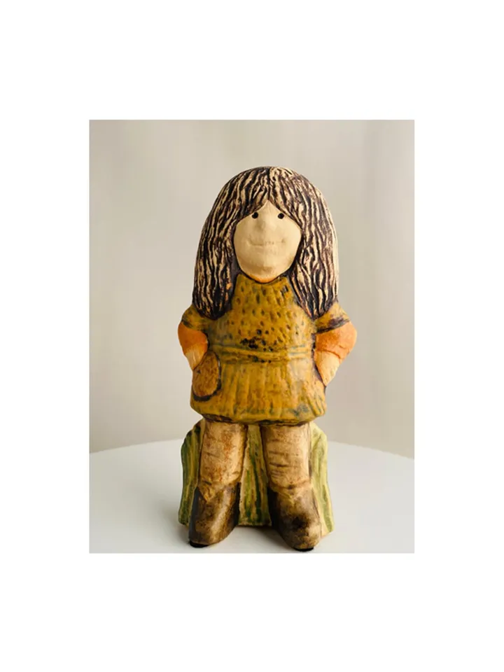 Buy Lisa Larson Birk Borkason 13 cm Hand-Painted Figure - Astrid