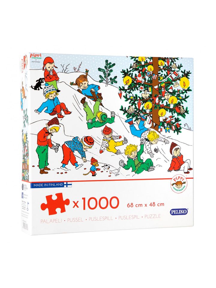 Schmidt Spiele Puzzle 1000 Pezzi Pippi Calzelunghe – Sii Sfacciato, Selvaggio E Meraviglioso – 69,3x49,3 Cm