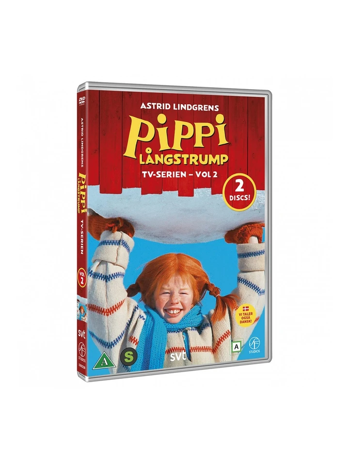 DVD Pippi Långstrump Tv-serien del 2 Ny