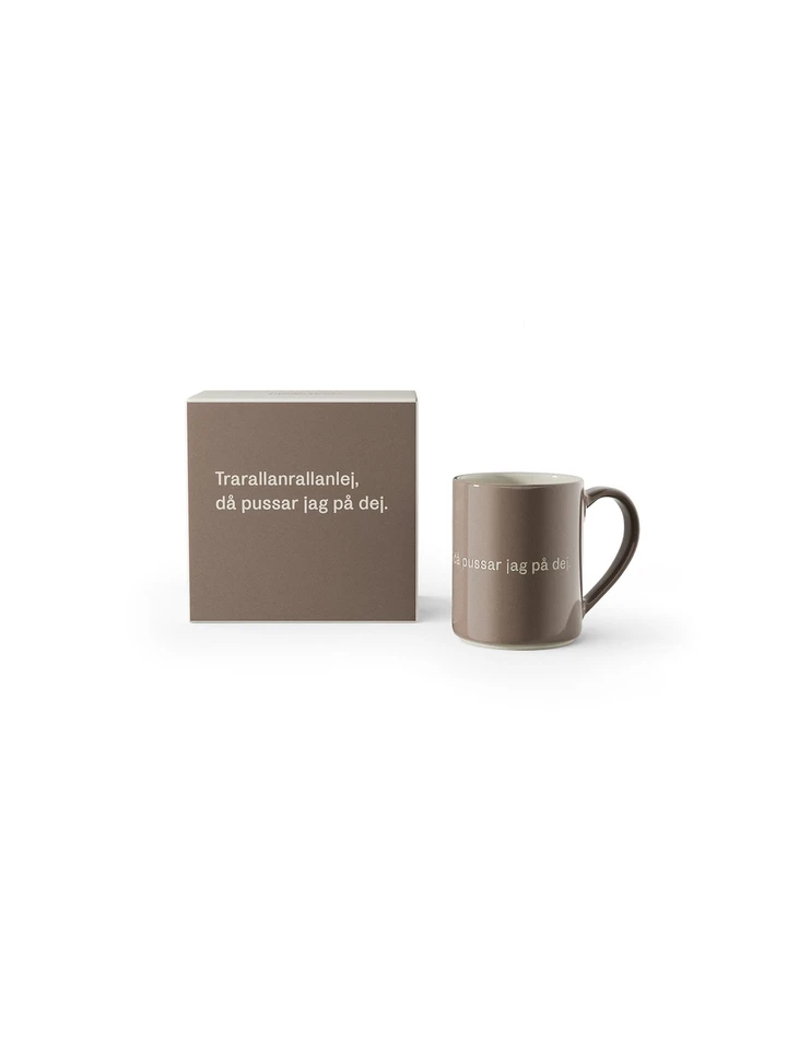 Mug Trarallanrallanlej... Brown grey