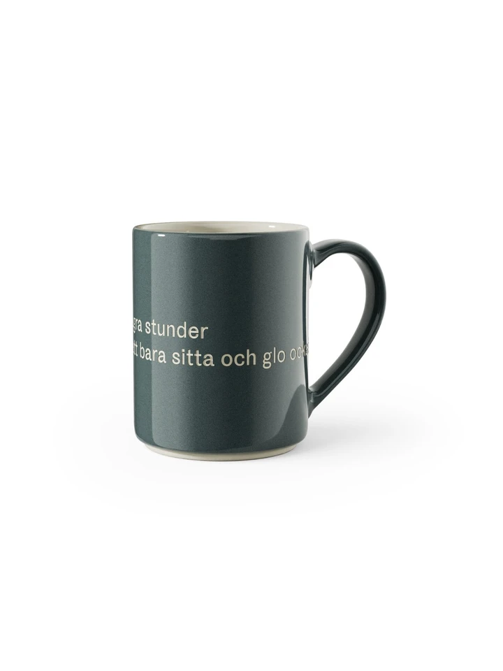 Tasse - Och så ska man ju ha ... - Dunkelblau