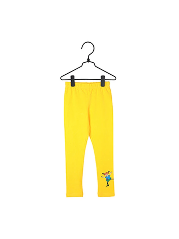 Pippi Longstocking yellow leggings