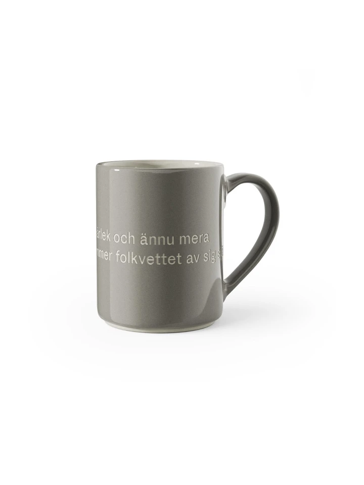 Mug - Ge barnen kärlek (Grey)