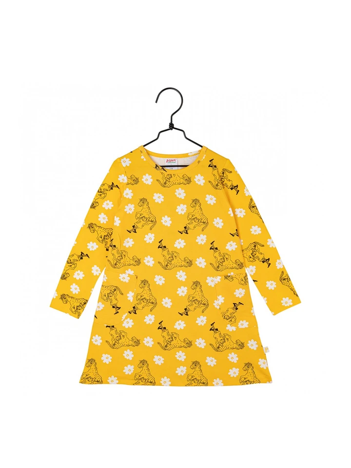 Dress Pippi Longstocking - Yellow
